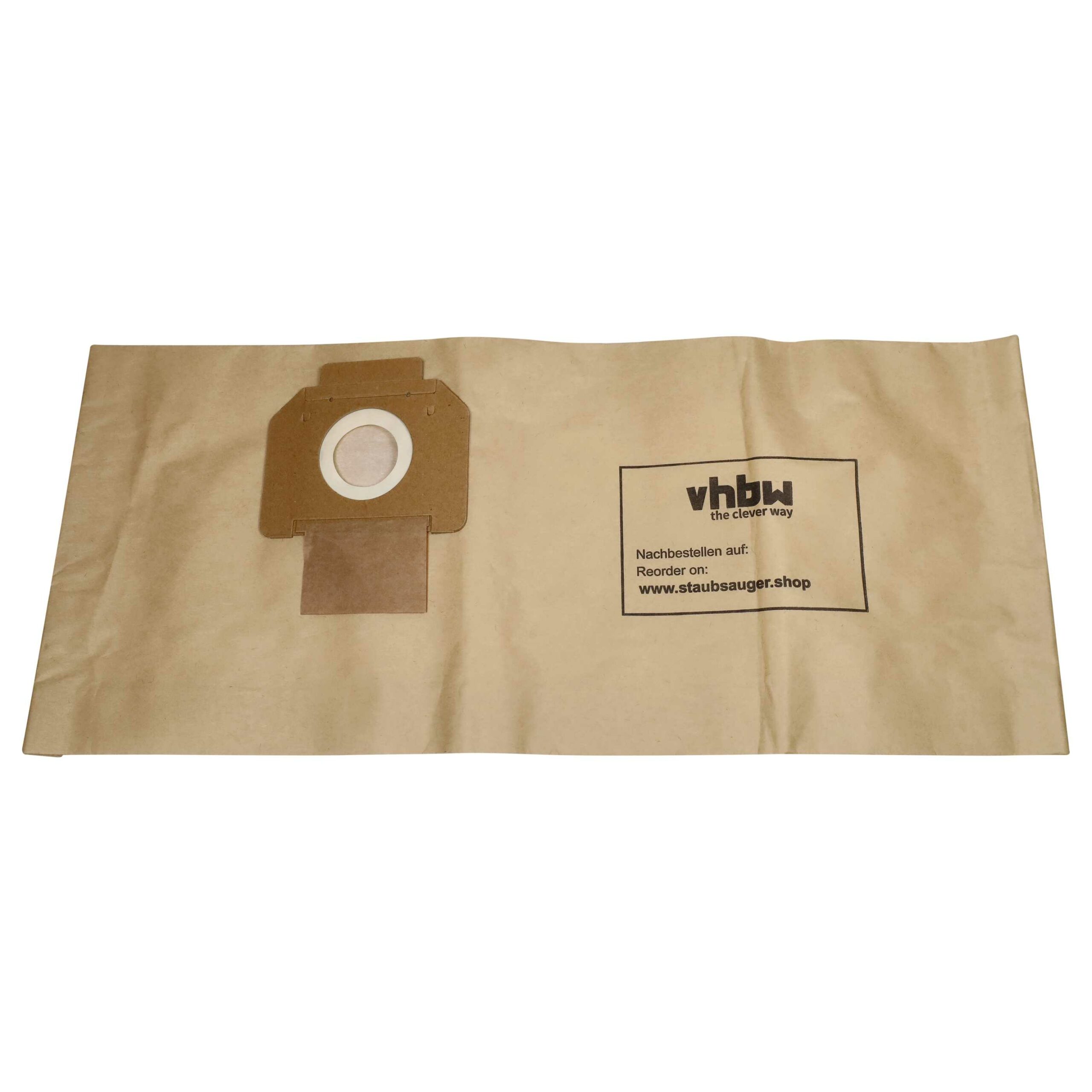 Pack 5x Sacos para Aspirador Compatíveis com Makita P-70194 e Aspiradores Bosch - Papel - Image 4