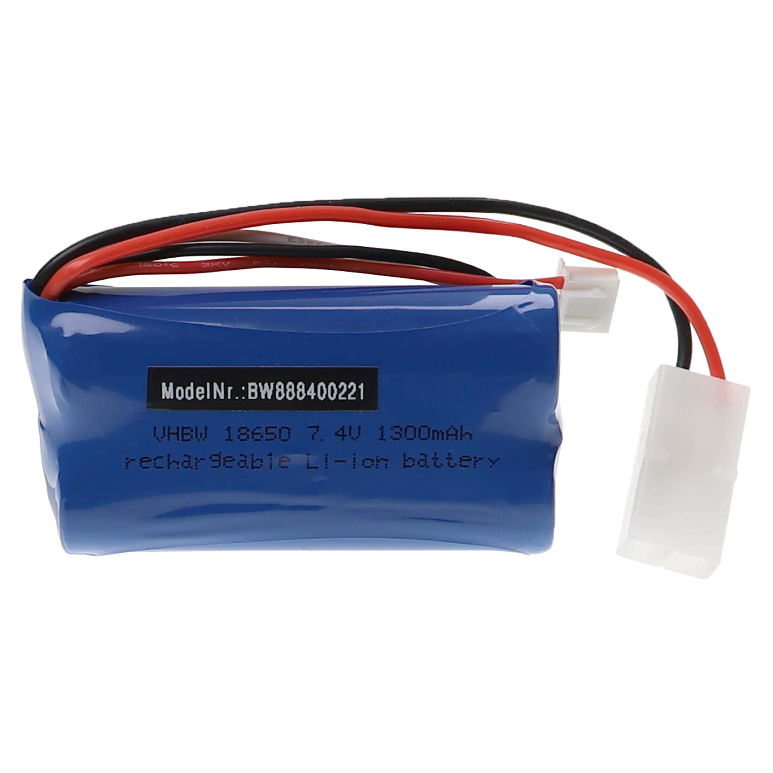 Bateria vhbw para MZ 2856 - 1300 mAh 7.4 V Li-Ion KET-2P