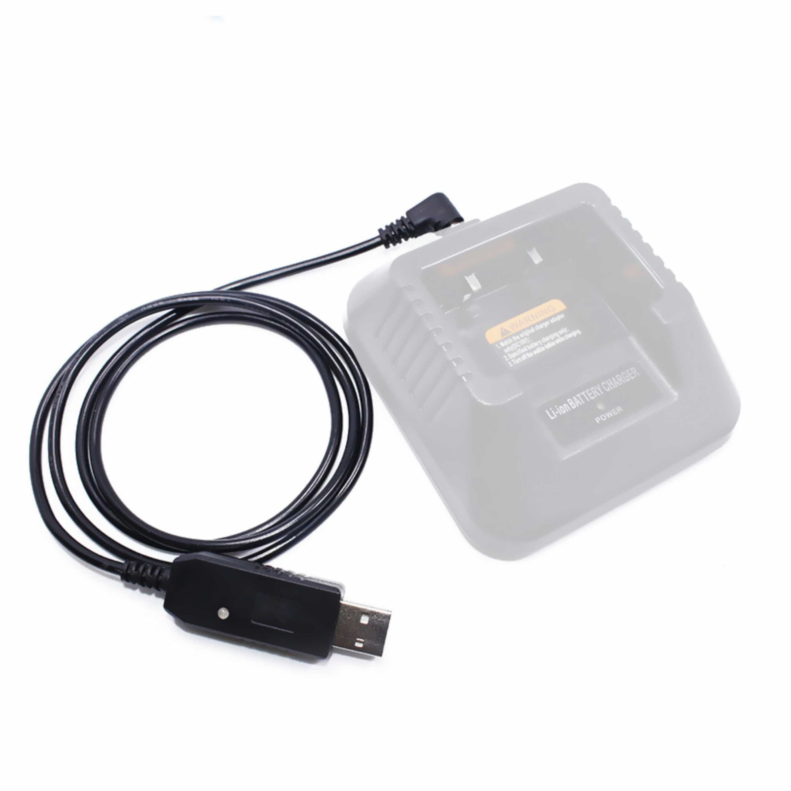 Cabo USB de Carregamento para Baofeng UV-B5 Walkie Talkie - 100 cm - Image 2