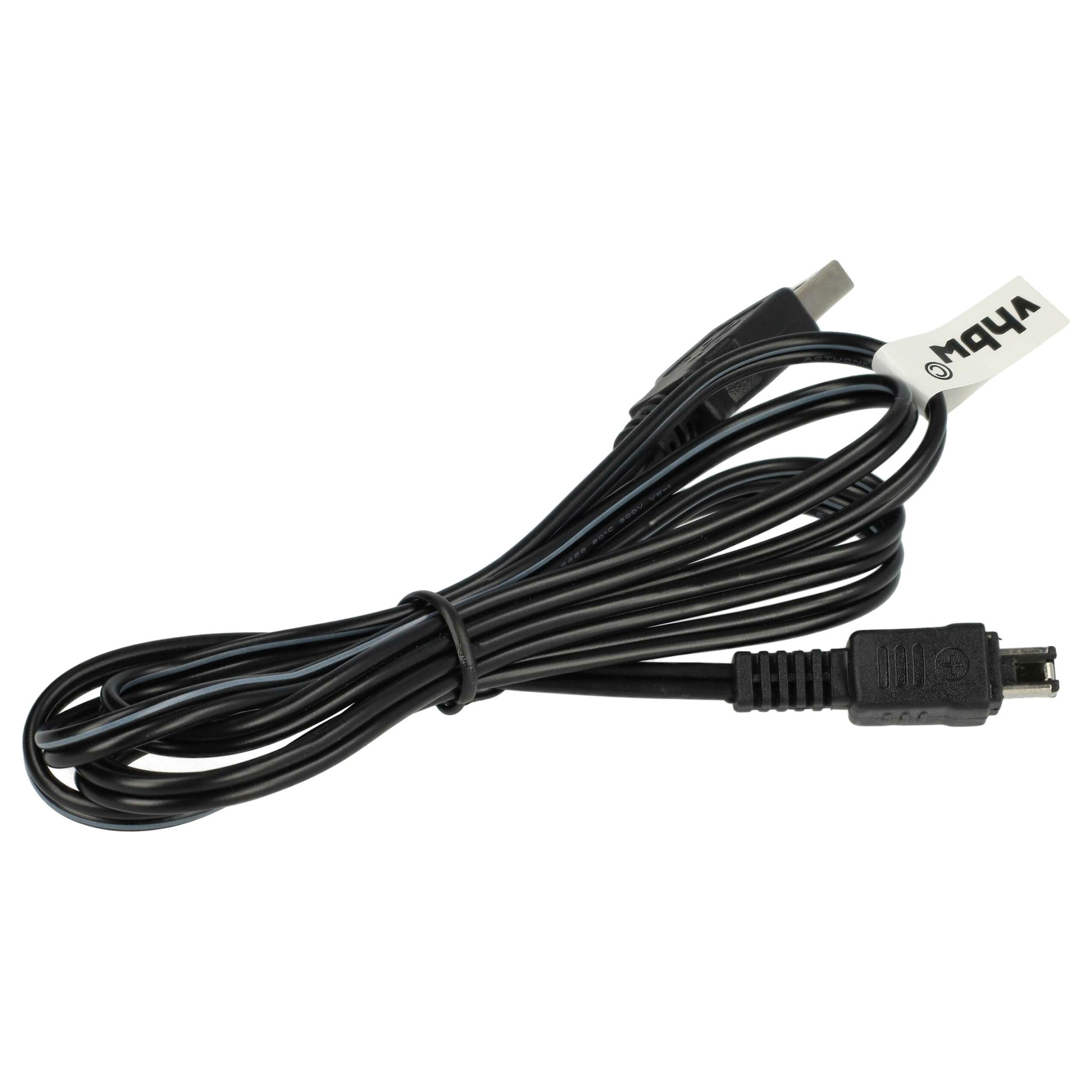 Cabo USB de Carregamento para Câmaras Canon Legria HF M52, HF M56, HF M506, HF R36 - vhbw - Image 2