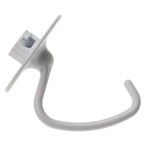 Gancho de massa vhbw para KitchenAid - Compatível com C00510811 - Branco