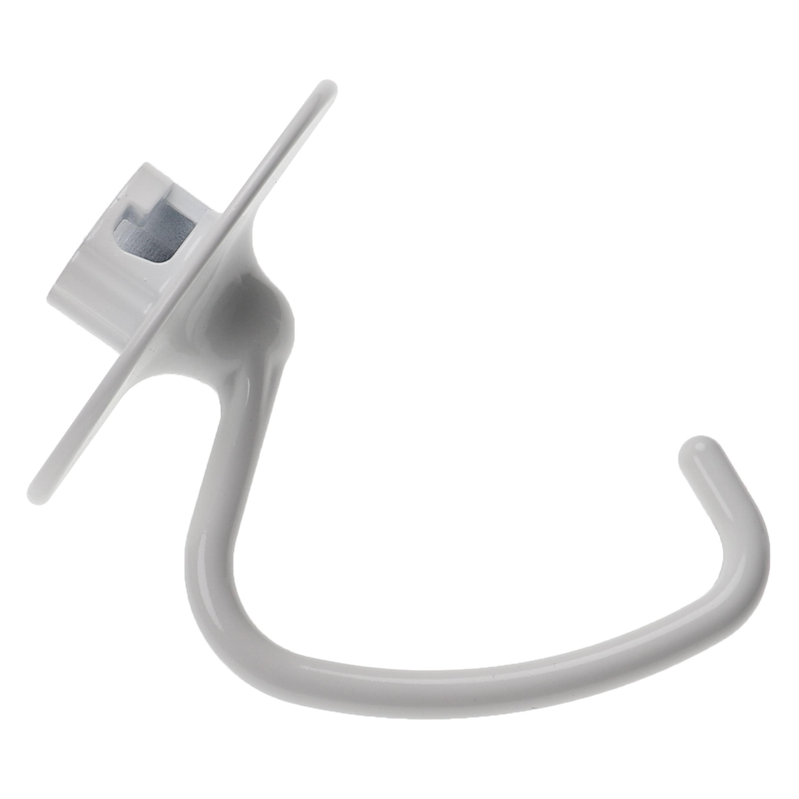 Gancho de massa vhbw para KitchenAid - Compatível com C00510811 - Branco