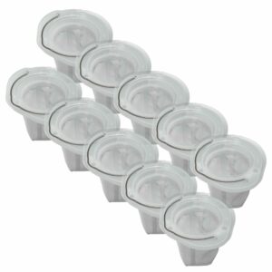 10x Filtros de Substituição vhbw para Aspiradores Black & Decker N566706, VBFE10