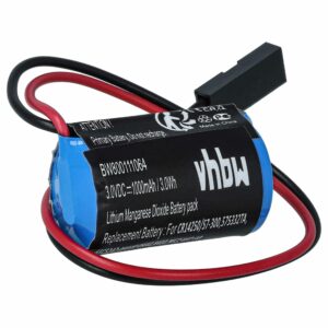 Bateria de Substituição vhbw para Controlador Industrial Siemens 575332TA - 900mAh 3V Li-MnO2