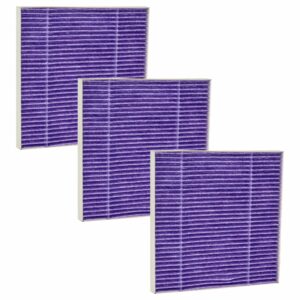 Pack 3x Filtros para Aspirador Hitachi CV 100, 200, 300, 400 - Classe H13