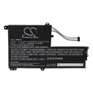 Bateria para Notebook Lenovo L15C3PB1, B102297-0004, 5B10K84638 - 4550 mAh 11.4 V Li-polymer vhbw
