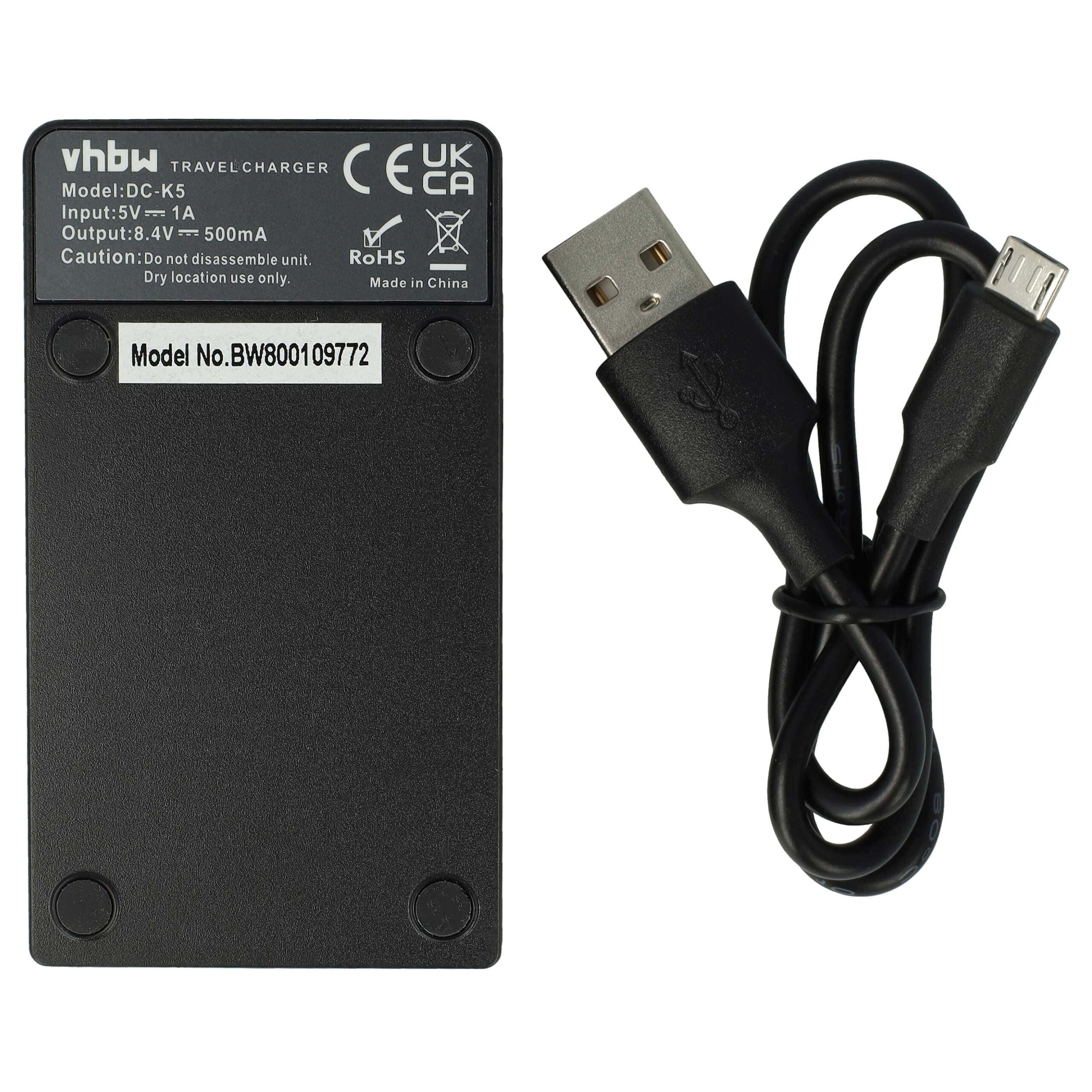 Carregador de Bateria USB-C + Cabo USB-C para Câmara Digital JVC GR-D239 - 0.5 A - Image 2