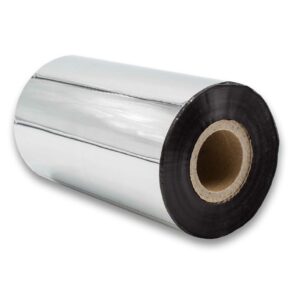 Fita de Transferência Térmica vhbw 110 mm x 300 m Wax-Plus para Citizen, Zebra, Godex e outras Impressoras