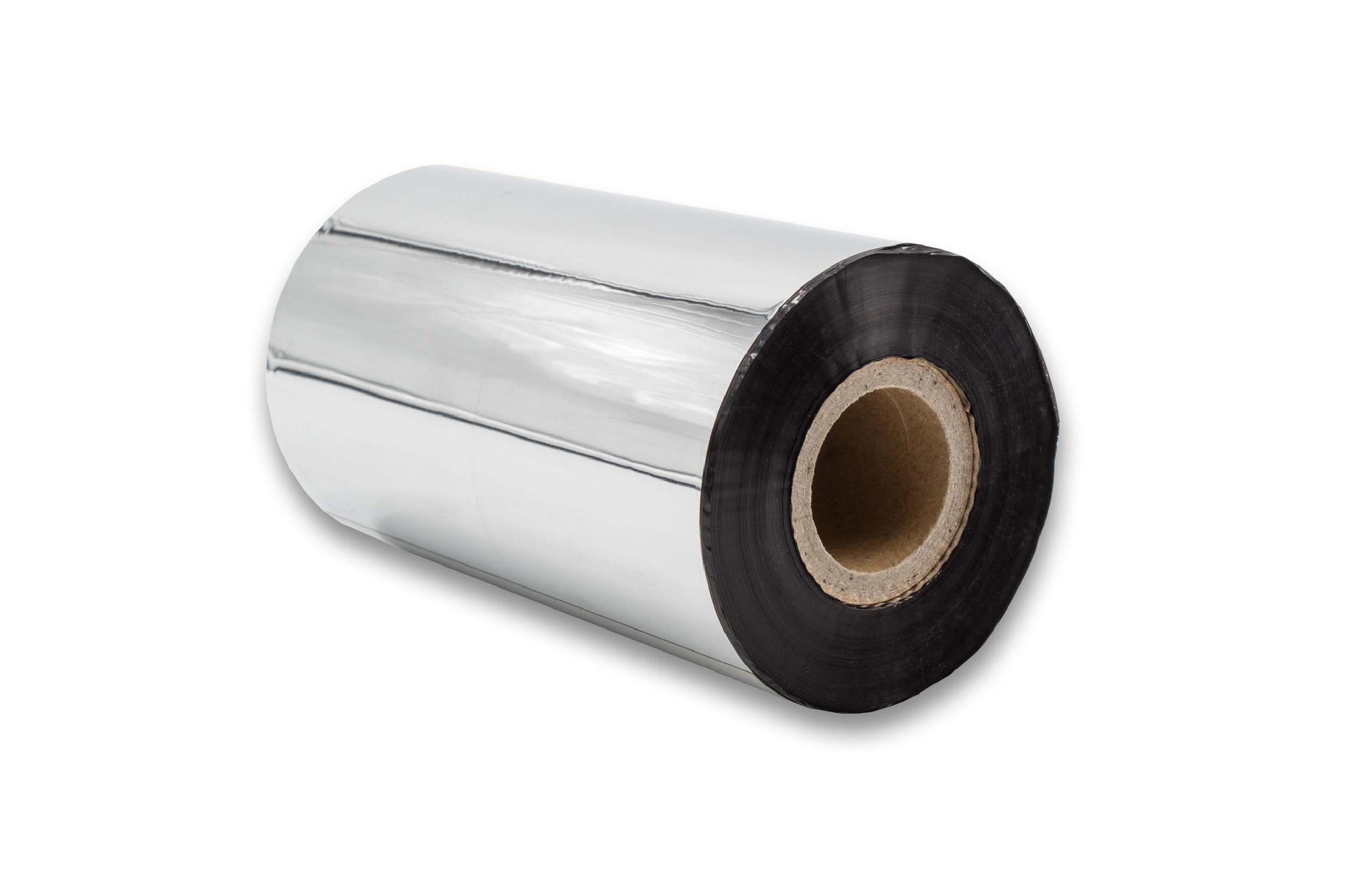 Fita de Transferência Térmica vhbw 110 mm x 300 m Wax-Plus para Citizen, Zebra, Godex e outras Impressoras