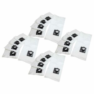 Sacos para Aspirador Compatíveis com Festo Festool FIS-CT 22 (ref. 452970) e Kränzle - Microfleece - Pack 20