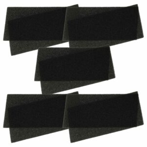 Conjunto de Filtros de Espuma (10x) Compatível com HX481010354757 para Máquinas de Secar Roupa