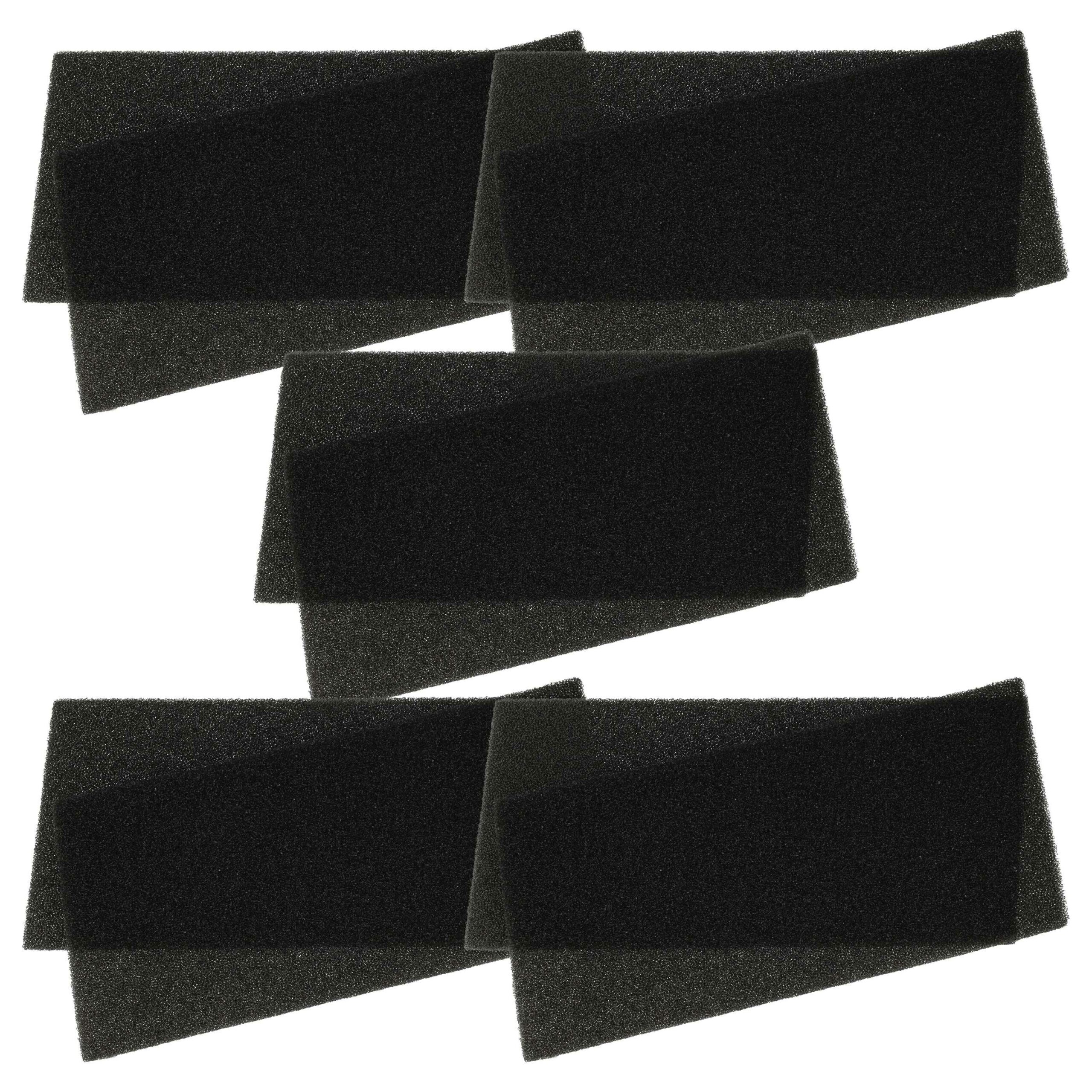 Conjunto de Filtros de Espuma (10x) Compatível com HX481010354757 para Máquinas de Secar Roupa
