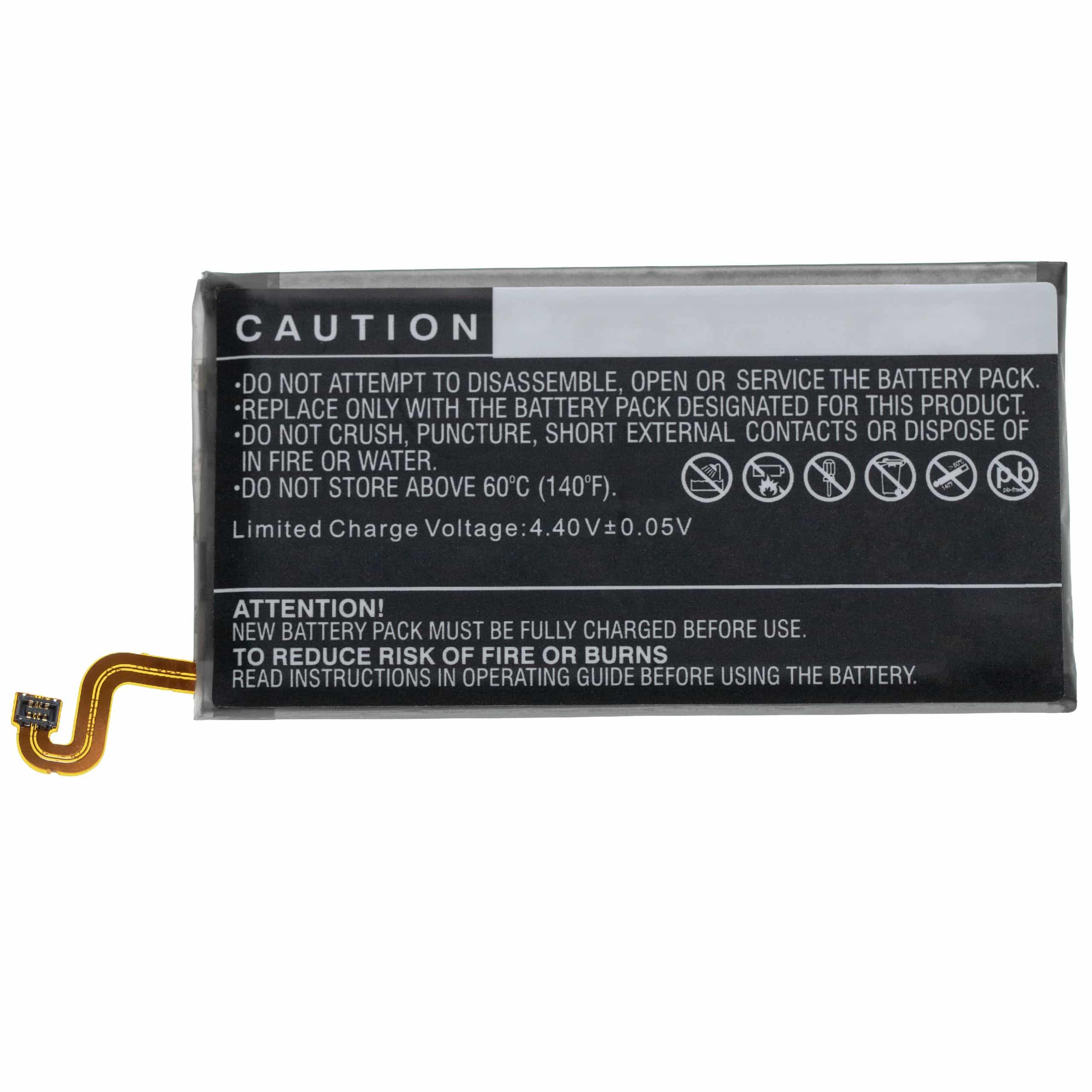 Bateria para Telemóvel Samsung EB-BA730ABE vhbw - 3400 mAh 3.85 V Li-polímero - Image 2
