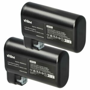 Bateria vhbw 2x para AEG S91-0400410-SU2, OSBP72LI e Electrolux - 2000mAh, 7.2V, Li-Ion