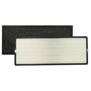 Conjunto de 2 Filtros para Purificador de Ar Rowenta XD6077F0, XD6061F0 - Filtro HEPA e Carvão Ativado vhbw