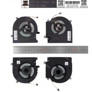 VENTOINHA GPU PARA PORTÁTIL HP OMEN 15-EN 15-EK | XRF-813 956-002 4PINOS