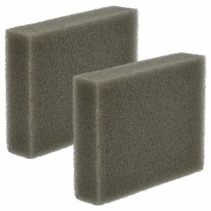2x Filtro de Esponja vhbw para Aspirador Leifheit Regulus Aqua PowerVac