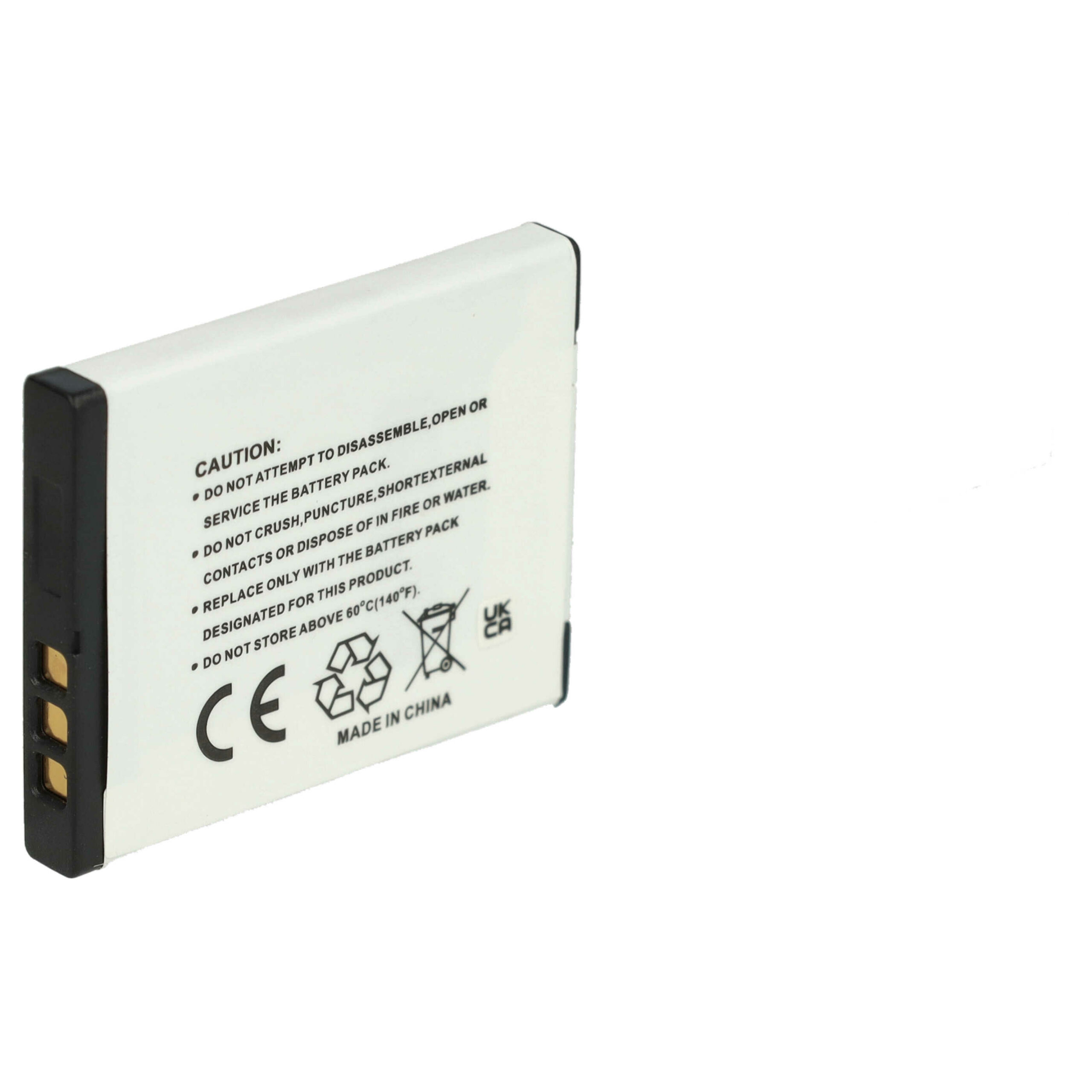 Pack de 3 Baterias vhbw para Olympus Li-70B 500mAh 3.7V - Image 2