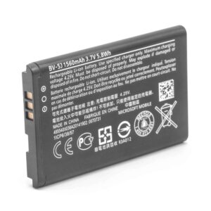 Bateria para Telemóvel vhbw substitui Microsoft / Nokia BV-5J - 1550 mAh 3.7 V Li-Ion