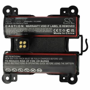Bateria vhbw 2600 mAh para Bose SoundLink Revolve+ / Revolve Plus (substitui 745531-0010)
