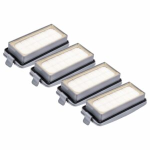 4x Filtro H13 vhbw para Aspirador Sprintus ERA EVO, PRO, TEC, Maximus