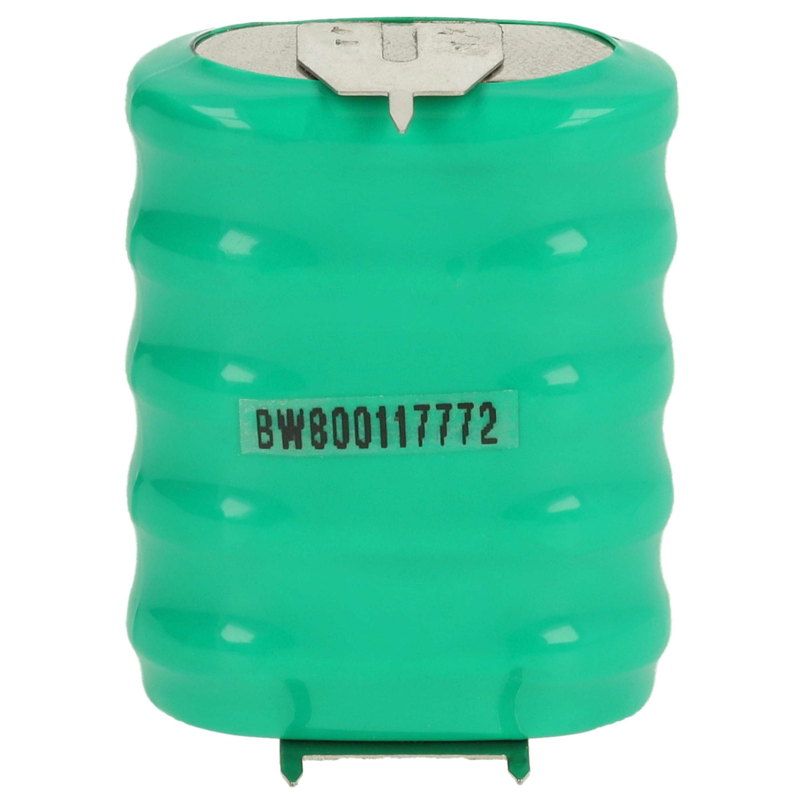 Bateria Botão vhbw 5/V150H 3 Pinos para Modelismo e Lâmpadas Solares - 150 mAh 6 V NiMH - Image 4