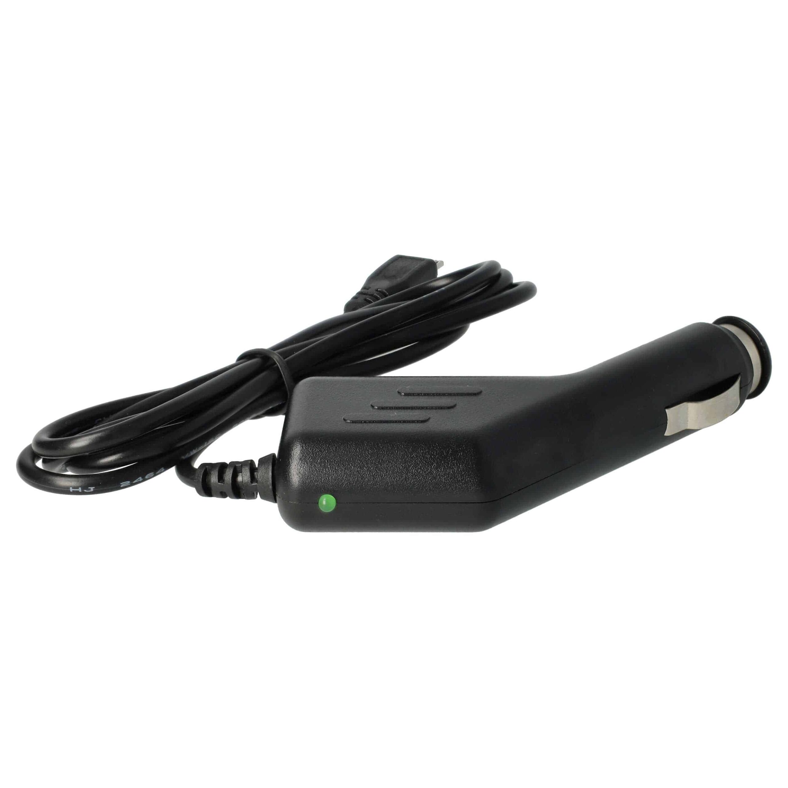 Cabo Carregador de Isqueiro Micro-USB vhbw 1.0A para Olympia, Bea-fon, Telme, Doro - Image 2