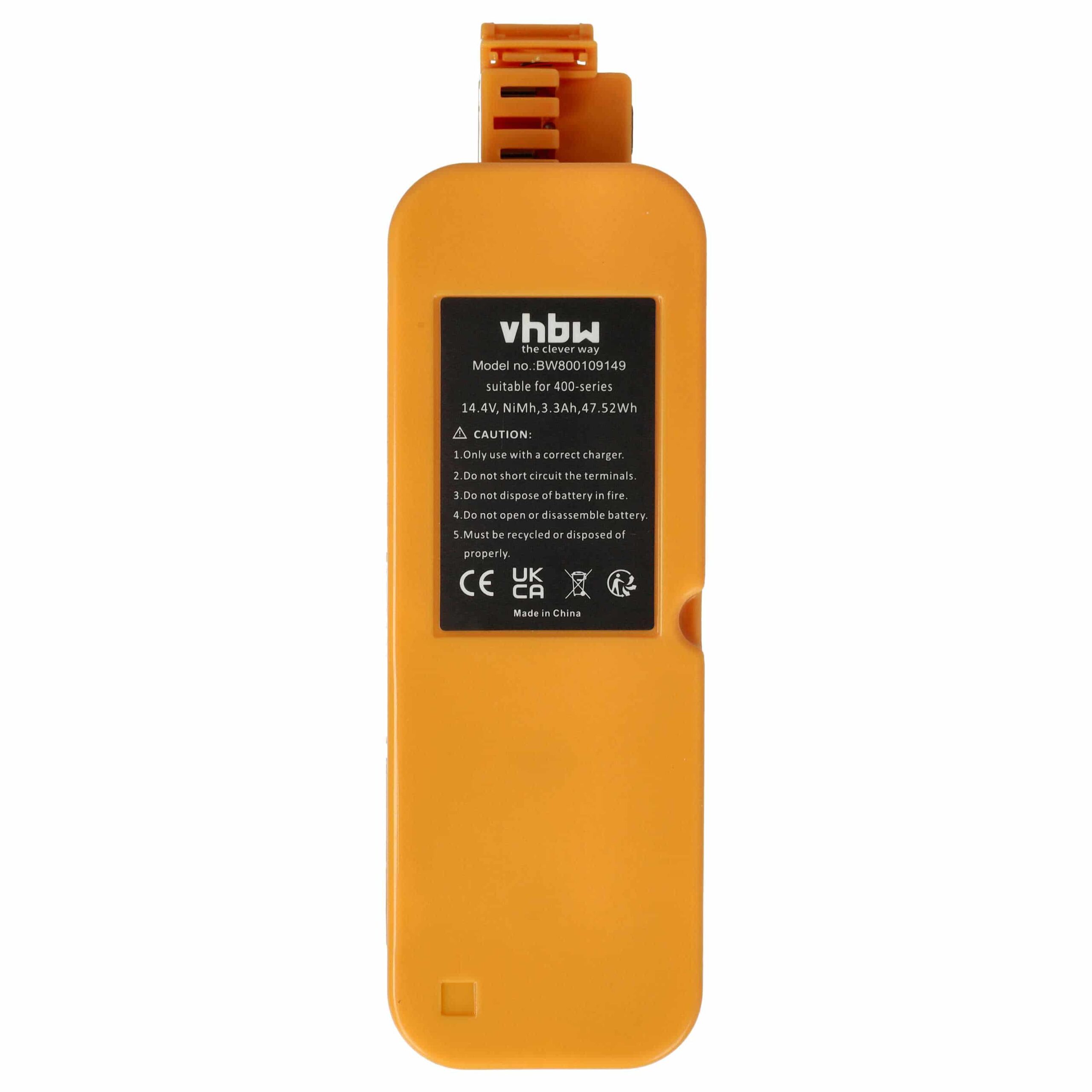 Bateria vhbw para iRobot Roomba / Ambrogio / Sichler 3300mAh, 14.4V, NiMH - Image 4