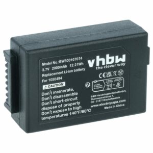 Bateria vhbw para Colector de Dados Psion WA3006 2000mAh 3.7V
