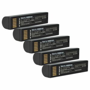 5x Baterias vhbw para Honeywell Barcode Scanner POS (2400 mAh, 3.7 V)
