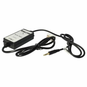 Cabo Adaptador Áudio AUX vhbw para Rádio Carro Honda 2002-2011 - 145cm