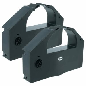 2x Fita de Tinta vhbw para Epson DLQ-3000, DLQ-3500 - Preto