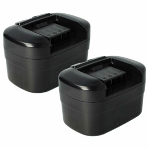 2x Bateria vhbw para Senco PPA014 Ferramenta Elétrica - 3000 mAh, 14.4 V, NiMH