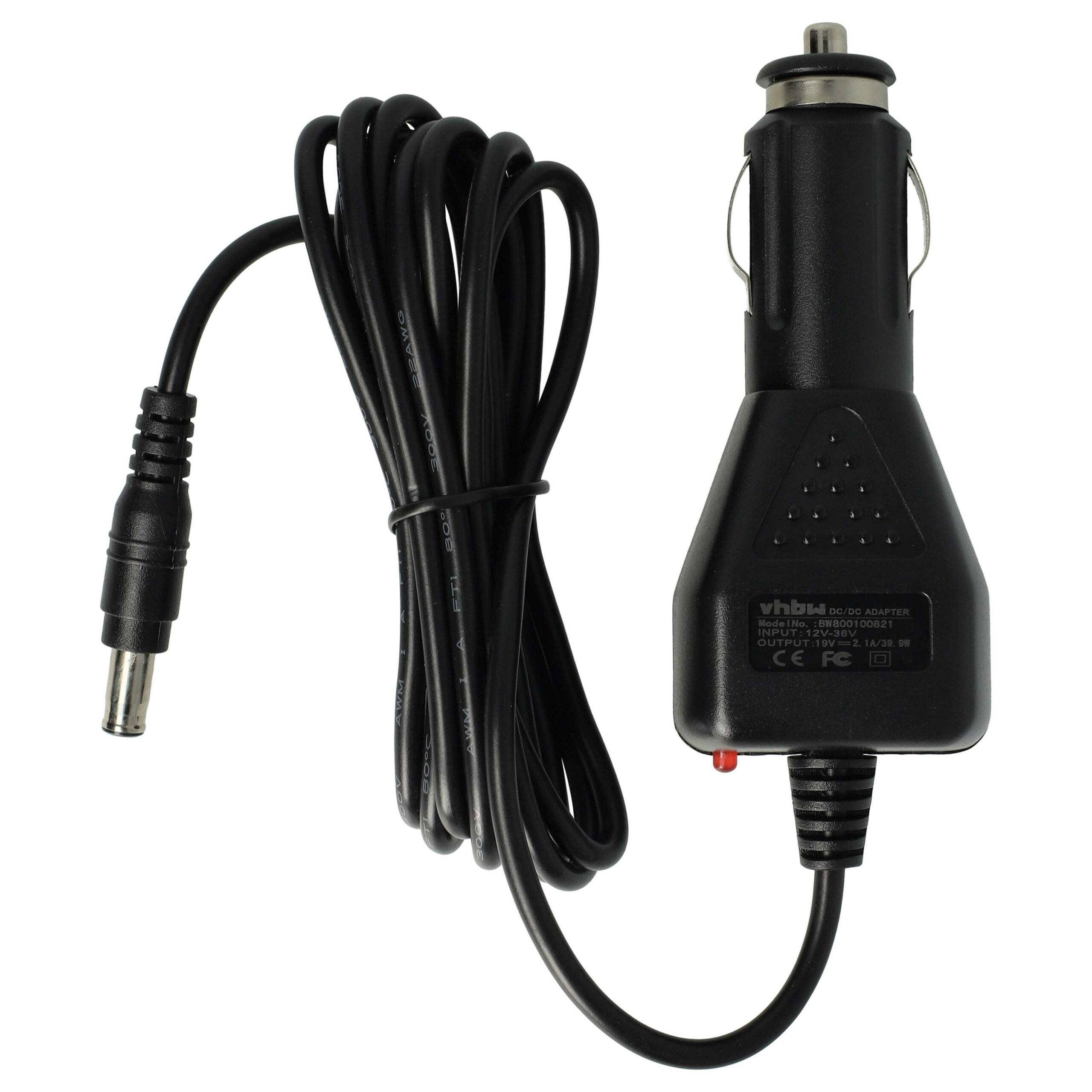Carregador de Isqueiro para Portátil Samsung ADP-40NH 40W 2.1A vhbw - Image 3