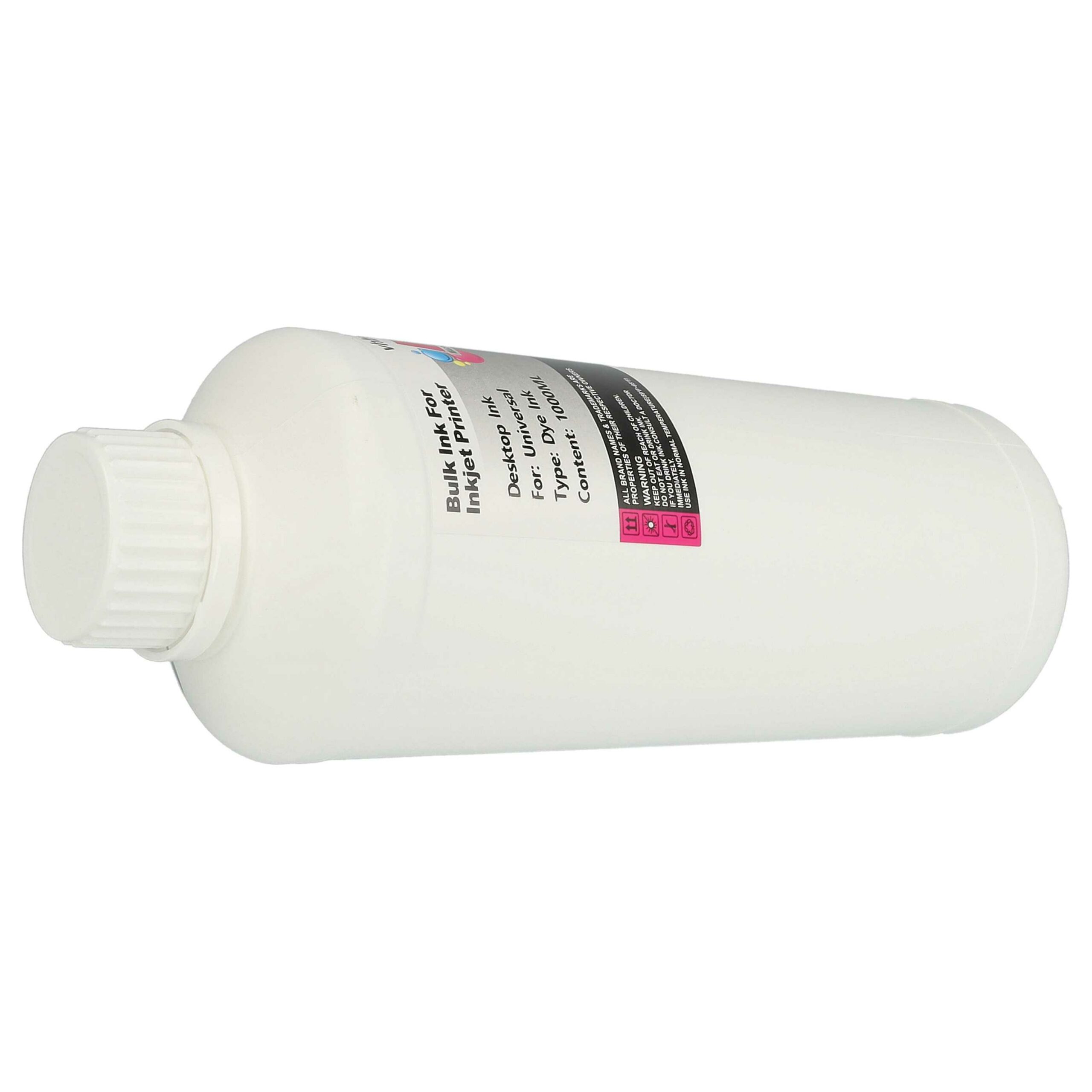 Tinta de Recarga Magenta vhbw para Canon Pixma G1501, G1510, 1000 ml - Image 3