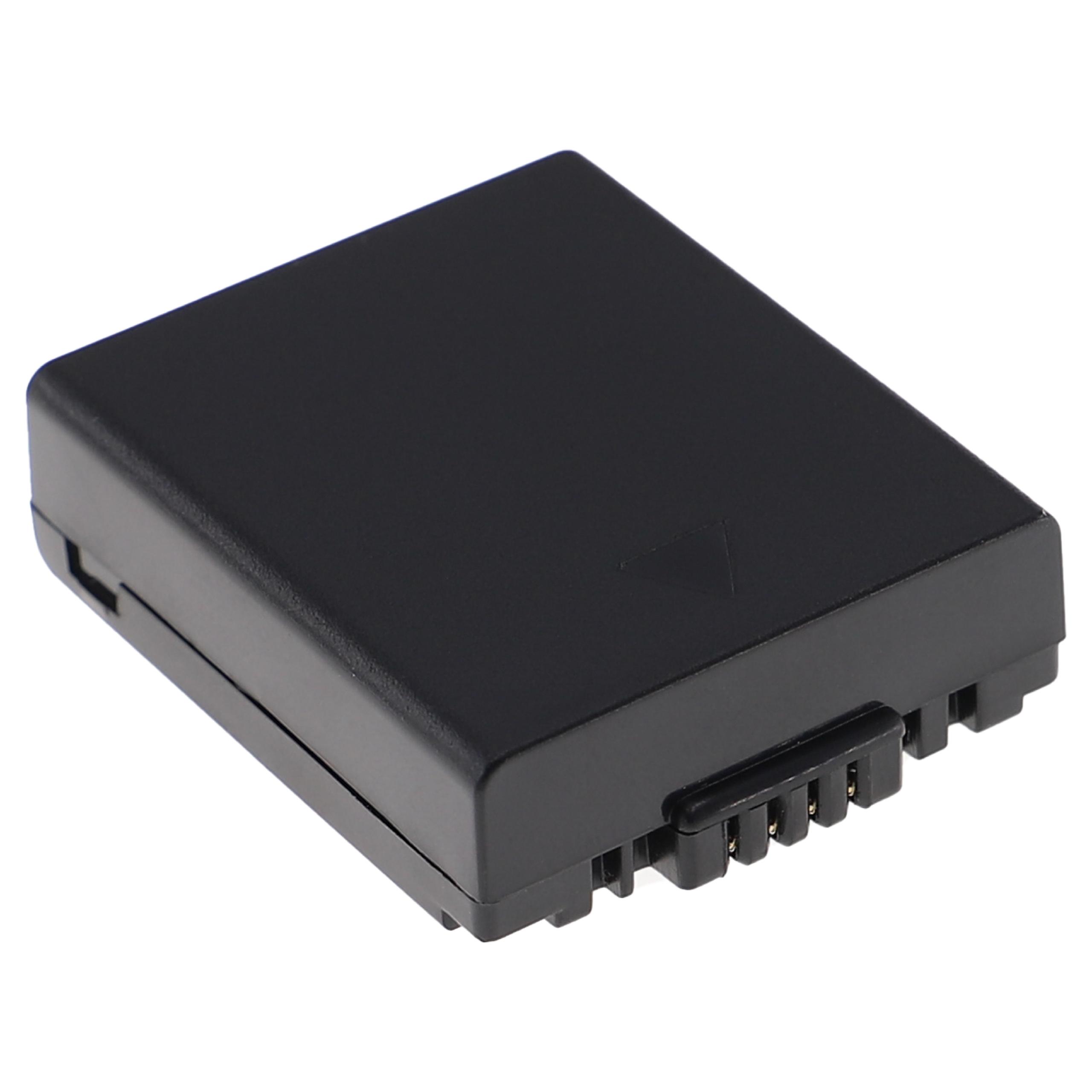 3x Bateria EXTENSILO para Panasonic CGA-S002A/1B, CGA-S002E/1B - 700mAh, 7.4V