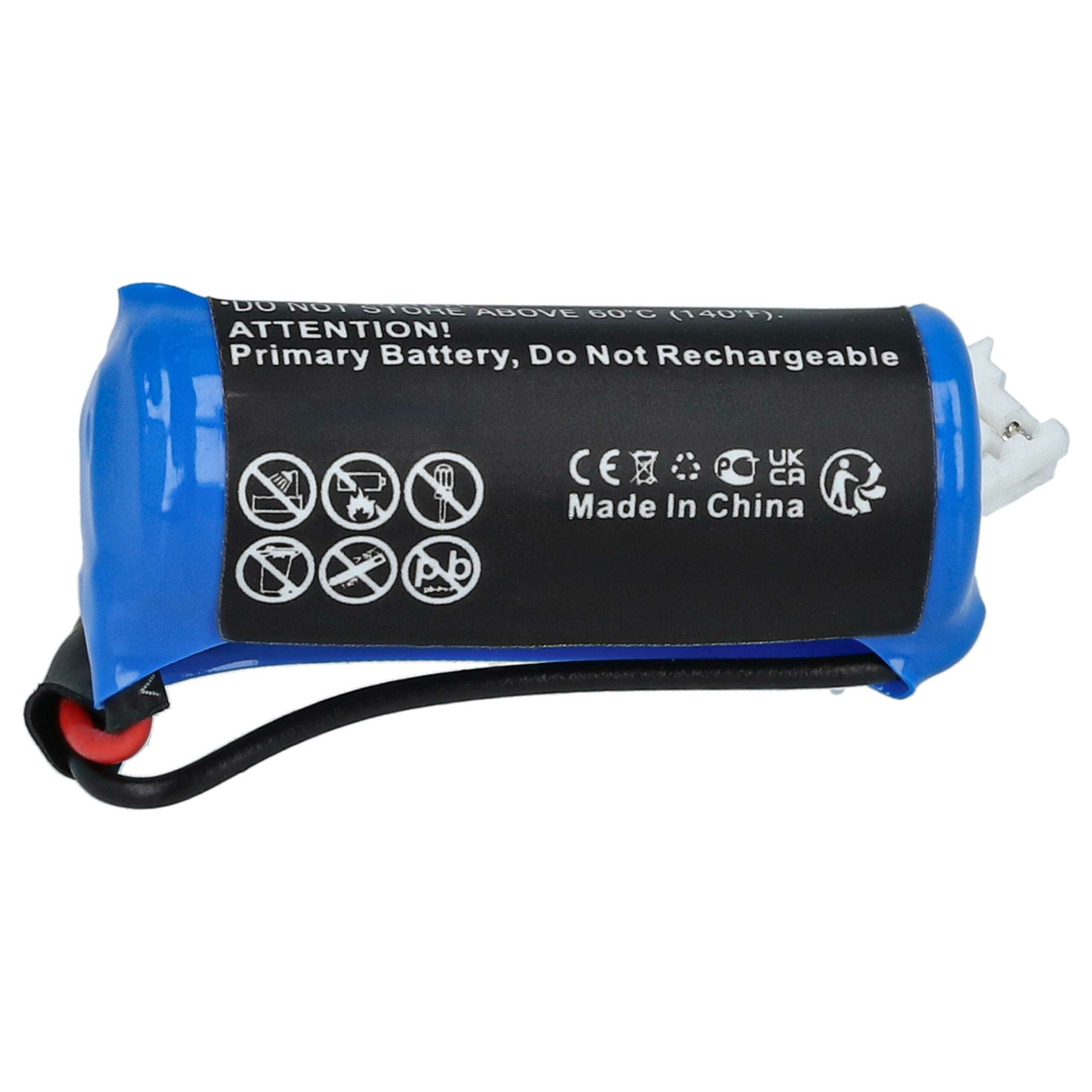 Pack de 10 baterias vhbw Li-MnO2 450 mAh 3,6 V para controladores Mitsubishi FX2NC-32BL - Image 4
