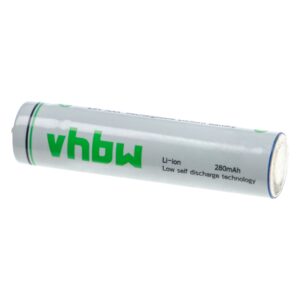 Bateria AAA Micro vhbw Li-Ion 280 mAh 1.5 V