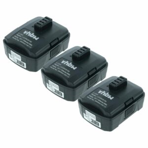 3x Baterias vhbw para Berbequim Ryobi (1500 mAh, 12 V, Li-Ion)