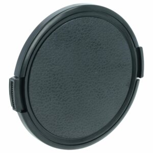 Tampão de Lente 72 mm vhbw com Pega Lateral para Câmaras Fujifilm, Panasonic, Nikon, Sigma - Preto