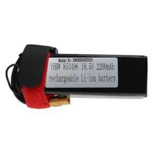 Bateria vhbw para Modelismo - 2200 mAh 18.5 V Li-polymer, XT60