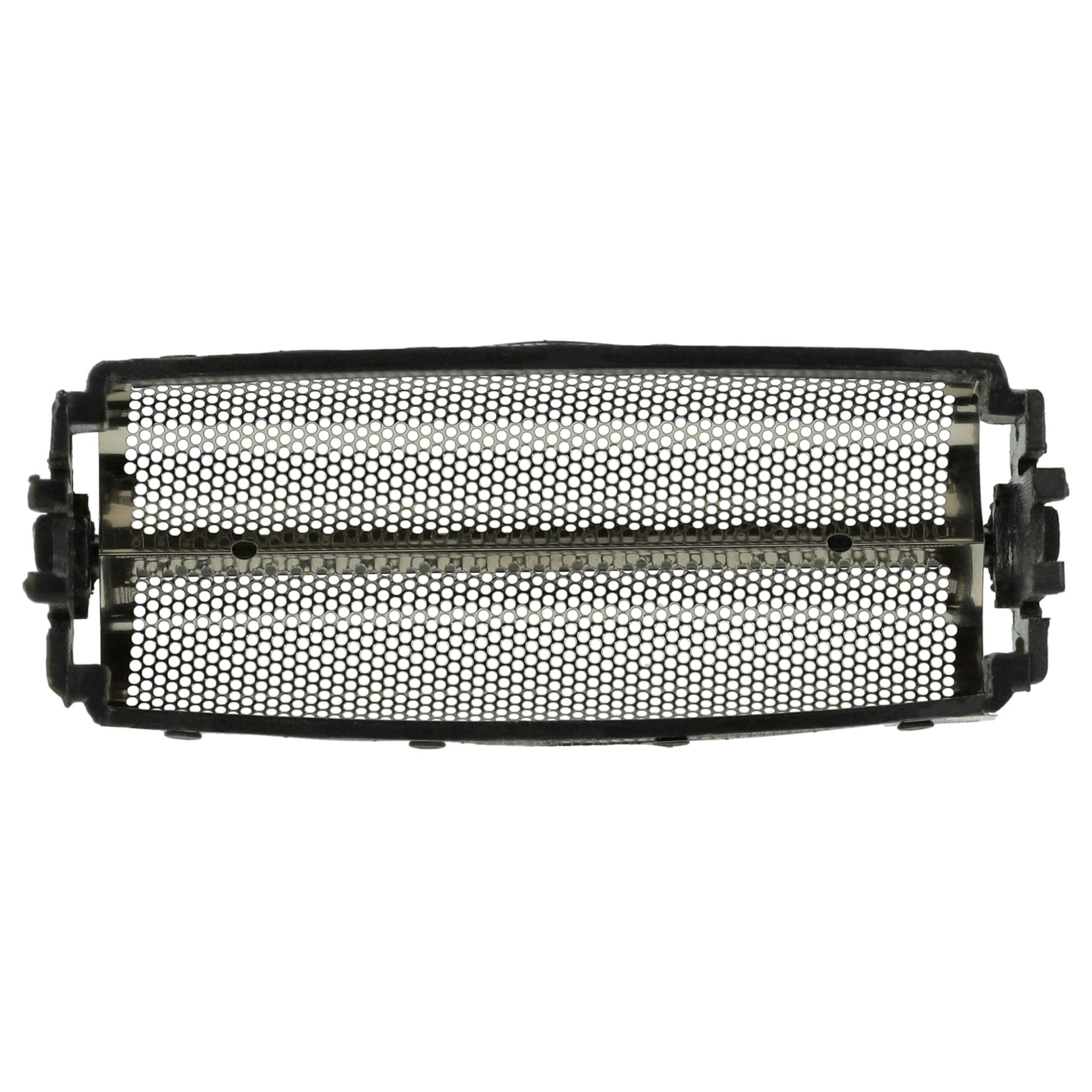 Folha de barbear dupla vhbw com estrutura para Remington DA57, DF5, SP-61, SP-62 - Preto - Image 4