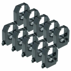 10x Fita de Tinta vhbw para Amano, Impressora de Recibos - Preto
