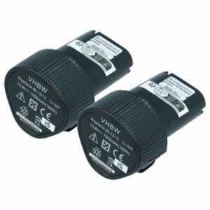 2x Baterias vhbw para Ferramentas Makita 194551-4 1500 mAh 10.8 V Li-Ion