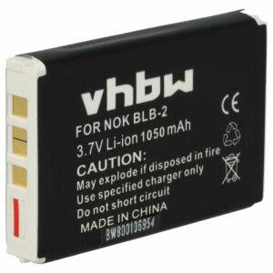 Bateria de Telemóvel vhbw para Aiptek ZPT-NKA, Nokia e outros - 1050 mAh 3.7 V Li-Ion