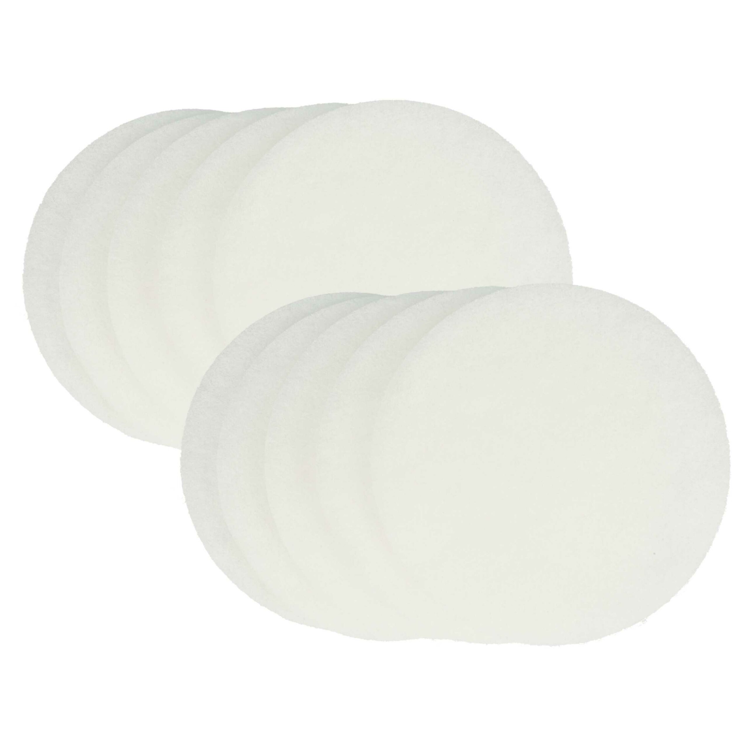 10x Filtros de Ar vhbw para Lunos 039004, 9/FIB-3R, 37214
