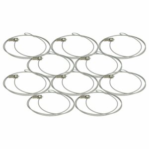 10x Cadeado Kensington para Portátil, Notebook - Cabo de Aço com Código, 1.8 m