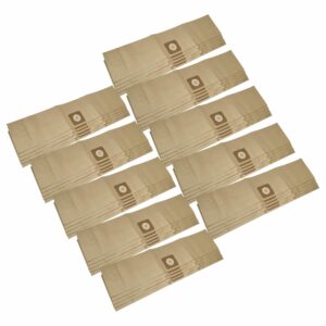 50x Sacos para Aspirador vhbw para Bosch UniversalVac 15 - Papel