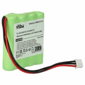Bateria vhbw para Comando Philips / Marantz 750 mAh 4.8 V NiMH