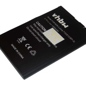 Bateria para Telemóvel vhbw substitui Nokia BP-3L - 1300 mAh 3.7 V Li-Ion